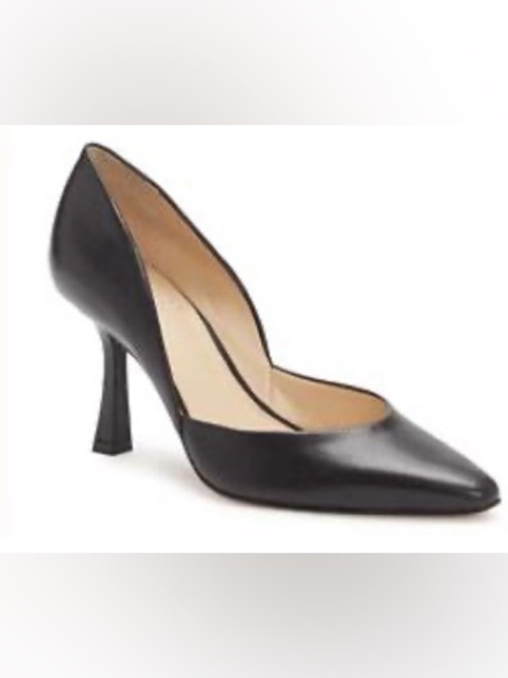NWB Vince Camuto, Karala Black pointed toe and tapered heel pumps, Size 7